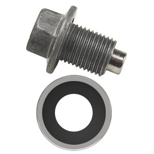 Magnetic Transmission Pan Drain Plug Kit, 1/2"-20