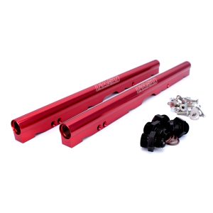 Red Billet Fuel Rail Kit for LS2 LSXr 102mm Intake Manifolds
