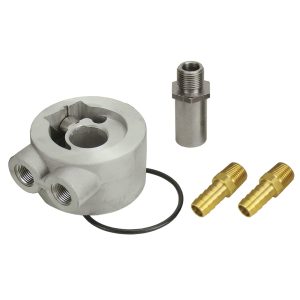 Thermostatic Sandwich Adapter Kit with 3/8" NPT Ports and 18x1.5mm Filter Thread