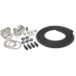 Universal Engine Oil Filter Relocation Kit with 1/2" NPT Ports