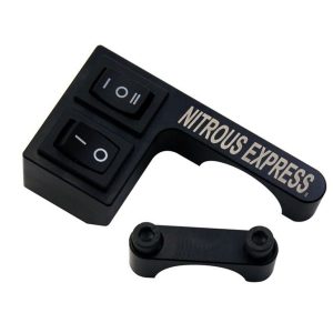 Nitrous Express HANDLE BAR SWITCH MOUNT (7/8" BAR AND SWITCHES OFF TO LEFT SIDE)