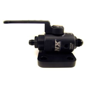 Nitrous Express Remote Shutoff Nitrous Valve, 4AN male inlet and outlet