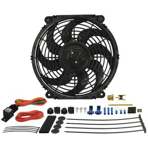 12" Tornado Electric Fan & 180°F Dual Probe Fan Controller Kit