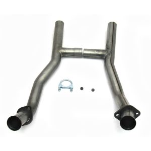 JBA Performance Exhaust 1652SH 2.5" Stainless Steel Mid-Pipe H-Pipe for 1650, 289/302 AOD Transmission
