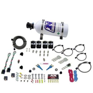 Nitrous Express FORD EFI DUAL STAGE (50-75-100-150HP X 2) WITH 5LB BOTTLE