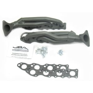 JBA Performance Exhaust 2012SJT 1 5/8" Header Shorty Stainless Steel 07-19 Toyota Tundra, 07-19 Sequoia 5.7L Titanium Ceramic
