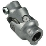 Borgeson - Steering U-Joint - P/N: 214912 - Aluminum single steering universal joint. Fits 3/4 in. Double-D X 9/16 in.-36 Spline.