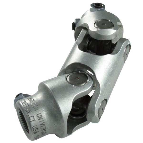Borgeson - Steering U-Joint - P/N: 223446 - Aluminum double steering universal joint. Fits 3/4-36 X 17MM Double-D.