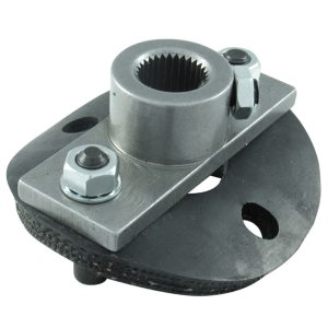 Borgeson - Steering Coupler - P/N: 990012 - OEM Style half rag joint steering coupler. Includes steering box side and rubber disc with hardware. Fits 3/4 in.-30 spline.