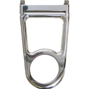 Borgeson - Steering Column Mount - P/N: 913204 - 4 in. Open style column drop for 2 in. columns. Polished aluminum.