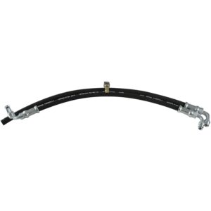 Borgeson - Power Steering Hose Kit - P/N: 925119 - 2 Piece OEM style rubber power steering hose kit. Connects GM Saginaw power steering pump to Borgeson 800128 Upgrade Box. V-8 applications only.