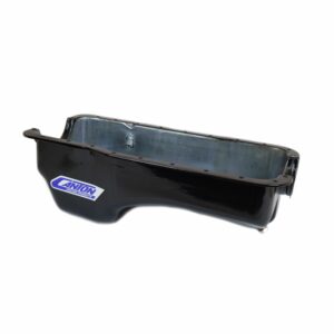 Canton 13-650BLK Oil Pan For Ford 351W Stock Appearing W/ Baffle & Drain Plugs
