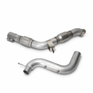BBK 2015-17 MUSTANG ECOBOOST 3" HIGH FLOW CATTED DOWN PIPE