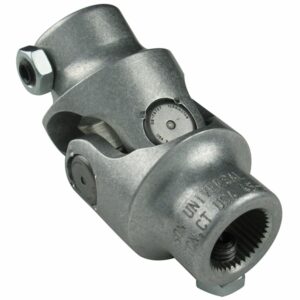 Borgeson - Steering U-Joint - P/N: 215252 - Aluminum single steering universal joint. Fits 1 in. Double-D X 1 in. Double-D.