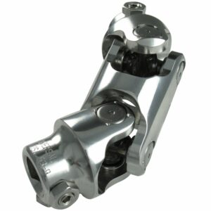 Borgeson - Steering U-Joint - P/N: 144918 - Polished stainless steel double steering universal joint. Fits 3/4 in. Double-D X 5/8 in.-36 Spline.