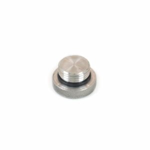 Canton 23-460N Adapter Fitting Aluminum O-Ring Knurled Port Cap -12 AN