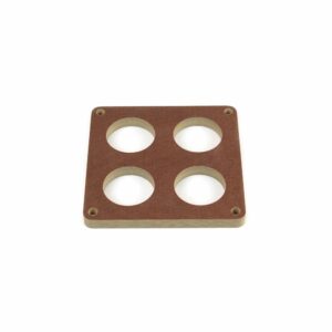 Canton 85-212 Phenolic Carburetor Spacer For 4500 Holley 4 Hole 1/2 Inch