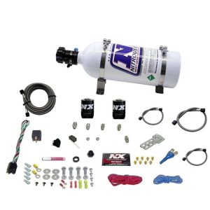 Nitrous Express ALL FORD EFI SINGLE NOZZLE SYSTEM (35 -50-75-100-150HP) WITH 5LB BOTTLE