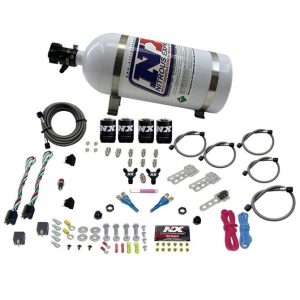 Nitrous Express SPORT COMPACT EFI DUAL STAGE (35-75) X 2 WITH 10LB BOTTLE