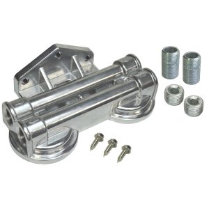 Dual Side Ports Filter Mount, 1/2" NPT