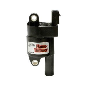 FLAME-THROWER COIL ON PLUG FOR GM LS2, LS3, & LS7 ENGINES. 30-VOLT WITH OPTIMIZED COIL DESIGN FOR IMPROVED SPARK ENERGY. DIRECT OEM COIL REPLACEMENT (AC-DELCO #D514A / GM #12573190). SINGLE COIL.