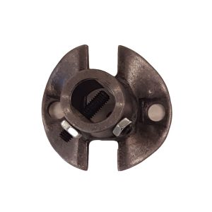 Borgeson - Steering Coupler - P/N: 385200 - OEM Style half rag joint steering coupler. Steering column flange side. Fits 1 in.-DD.