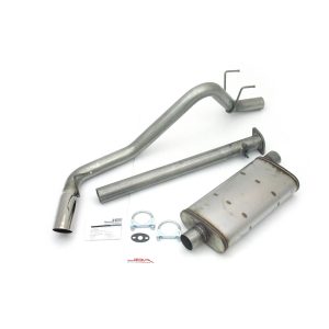 JBA Performance Exhaust 40-9015 2 1/4" Stainless Steel Exhaust System 00-04 Tacoma Xtra Cab Short Bed