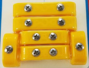 Made4You 50-110-15 10.5mm Universal Plug Wire Separators, Yellow