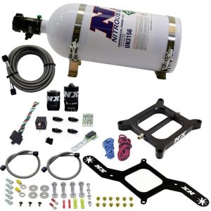 Nitrous Express 4150 RNC Conventional Plate System w/ .375" Solenoid w/ 10lb Bottle