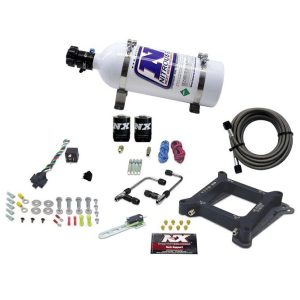 Nitrous Express 4150 Gemini STAGE 6 (50-100-150-200-250-300HP) WITH 5LB BOTTLE.