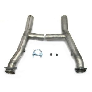 JBA Performance Exhaust 6655SH 2.5" Stainless Steel Mid-Pipe H-Pipe for 6655S, 390/427