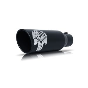 Rolled Edge Angle Exhaust Tip