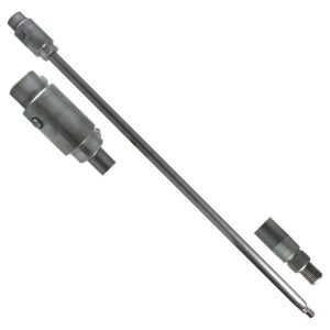 Borgeson - Column Shaft - P/N: 990041 - Replacement steering column shaft with vibration isolator for 62-66 Chevy II Nova. Allows use of Borgeson power conversion steering box with stock column.