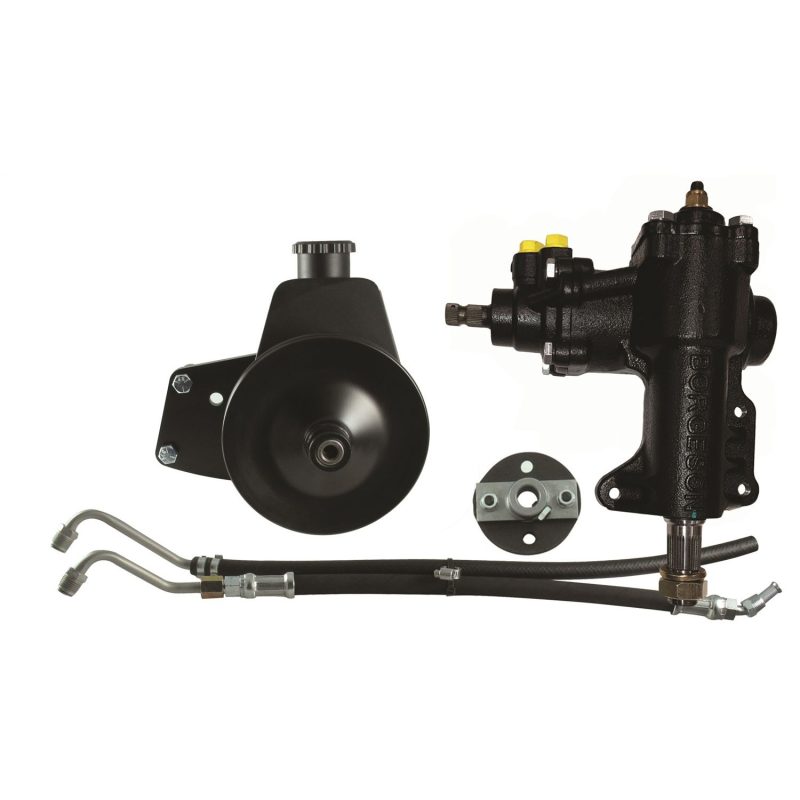 Borgeson - Steering Conversion Kit - P/N: 999021 - 1968-1970 Mustang complete power steering conversion kit. Fits 68-70 Mustangs with manual steering and 289/302/351W. Includes all necessary components for conversion.