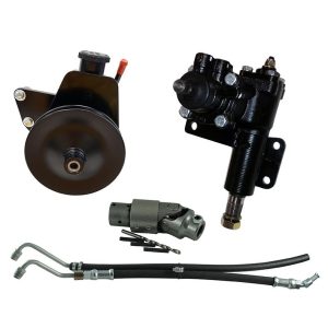 Borgeson - Steering Conversion Kit - P/N: 999063 - 1962-1972 Mopar complete power steering conversion kit. Fits 62-72 Mopars with 1-1/8in. Pitman shaft and 318/340/360. Includes all necessary components for conversion.