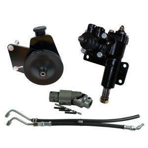 Borgeson - Steering Conversion Kit - P/N: 999065 - 1962-1972 Mopar complete power steering conversion kit. Fits 62-72 Mopars with 1-1/8in. Pitman shaft and 383/440. Includes all necessary components for conversion.