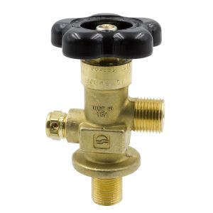 CO2 BOTTLE VALVE ONLY, REPLACEMENT VALVE FOR 2.5 POUND BOTTLE