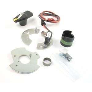 PERTRONIX IGNITOR KIT FOR ORIGINAL CHRYSLER FACTORY ELECTRONIC DISTRIBUTORS. 6-CYLINDER, SINGLE POINT, 12-VOLT NEGATIVE GROUND, VACUUM ADVANCE. TYPICALLY FOUND IN 1978-83 CHRYSLER VEHICLES.