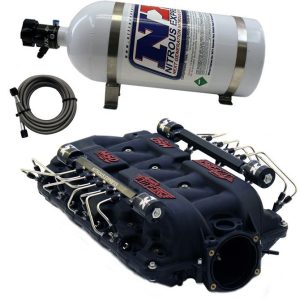 Nitrous Express MSD AIRFORCE MANIFOLD FOR CATHEDRAL PORT HEADS W/ VXL DIRECT PORT