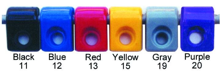 Made4You Products T-Clamp Color Code