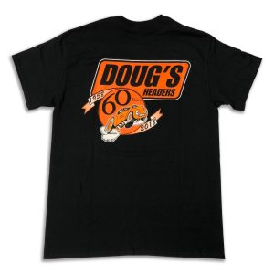 Doug's TS402 60th Anniversary T-Shirt Black Lg