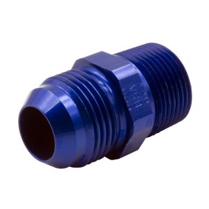 ADAPTER, 12 AN TO 3/4 in. NPT, BLUE ALUMINUM