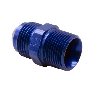 ADAPTER, 12 AN TO 3/4 in. NPT, BLUE ALUMINUM