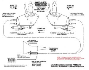 Kwik-Shift I 456B Air Shifter Drawing