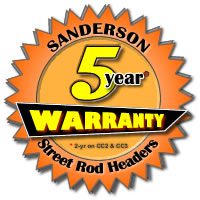Sanderson Header Warranty